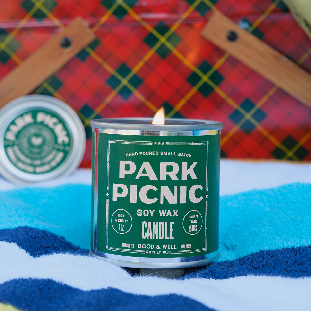 Park Picnic Happy Place Candle - - Candles