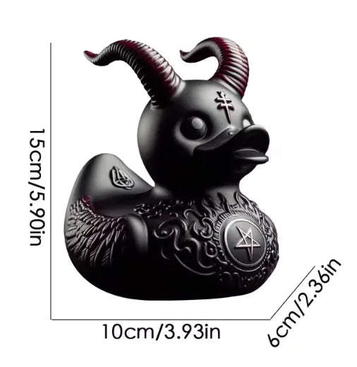 Dark Duck Devil Ornament