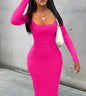 Sunken Stripe Dress Kia Day Design