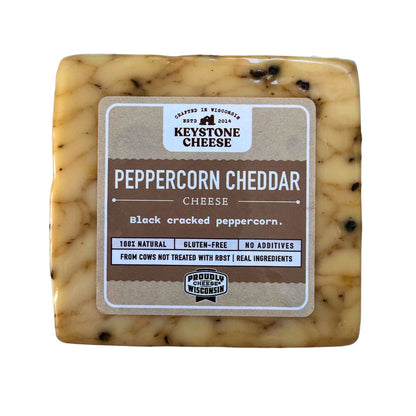 Peppercorn Cheddar- Keystone Cheese- {{Product type}}