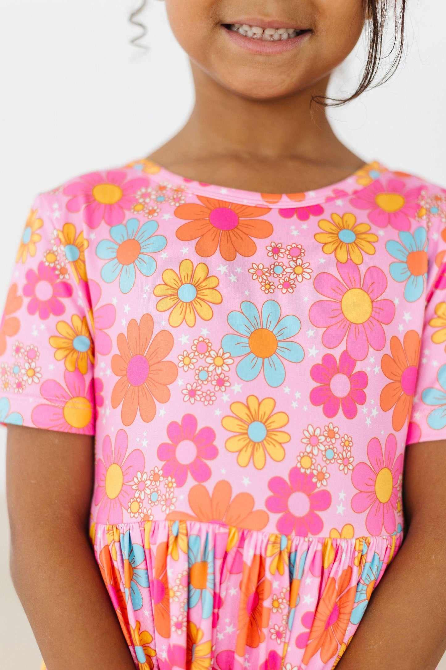 Petal Pop S/S Pocket Twirl Dress - - Twirl Pocket Dress S/S