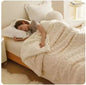 Warm Wool Fleece Throw Blanket Kia Day Design