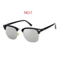 Retro Polarized Sunglasses silver