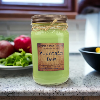 Mountain Dew Candle - - Candles & Melts