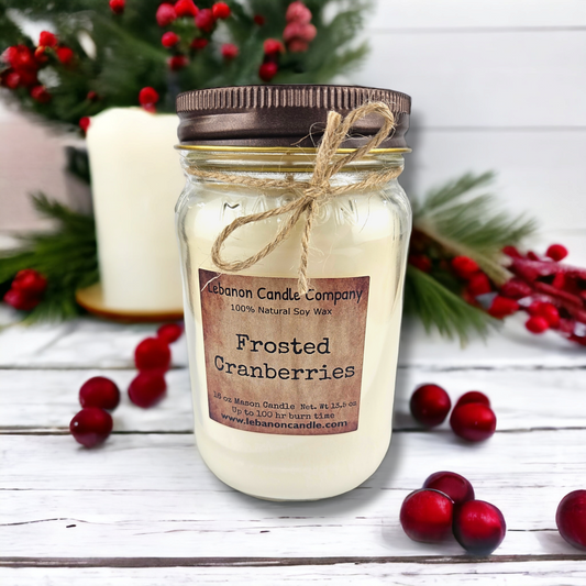 Frosted Cranberries Candle - - Candles & Melts