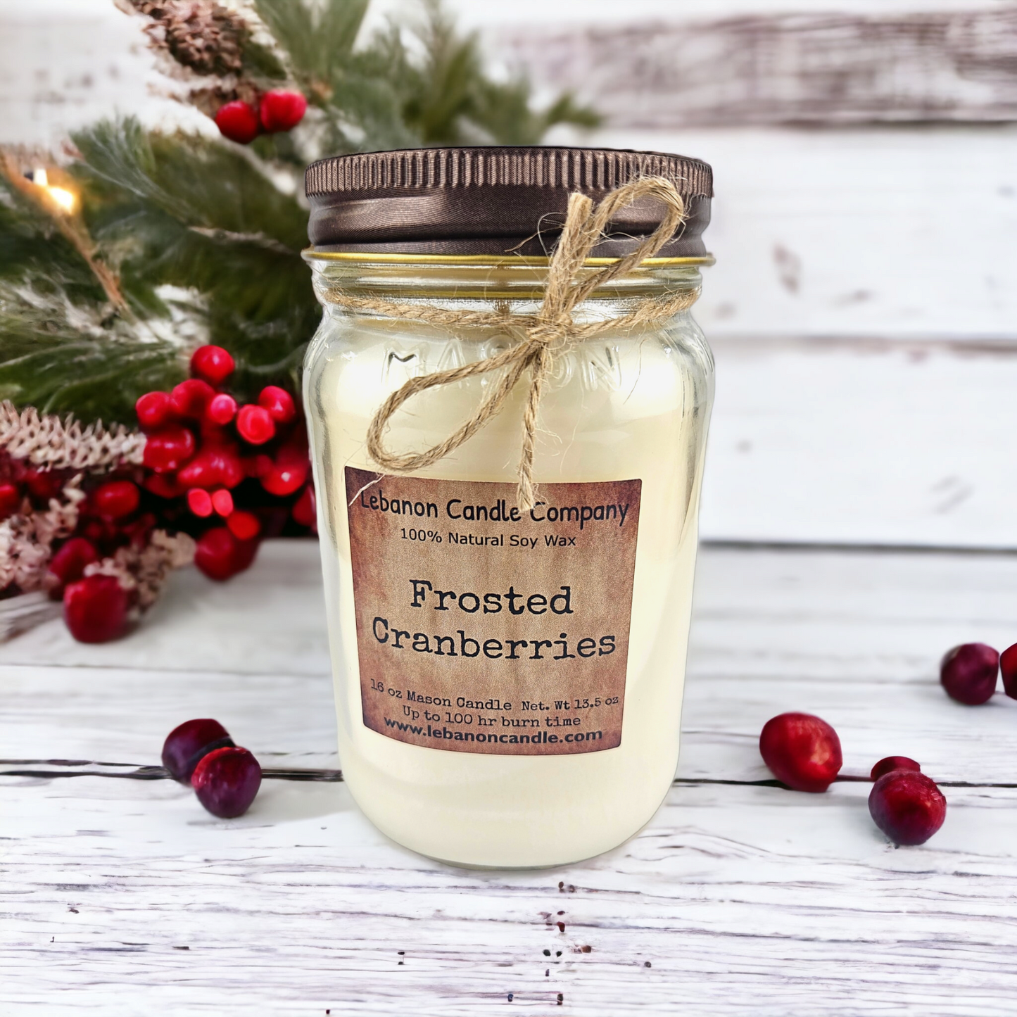 Frosted Cranberries Candle - - Candles & Melts