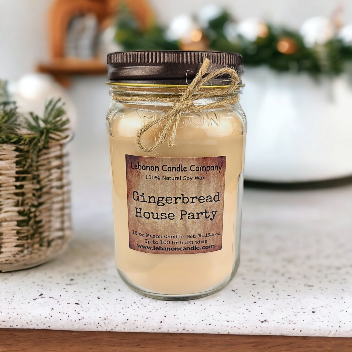 Gingerbread House Party Candle - - Candles & Melts