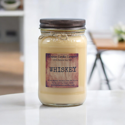 Whiskey Candle - - Candles & Melts