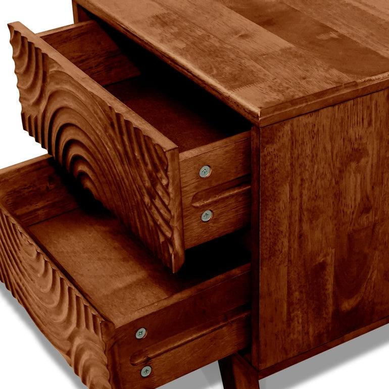Harmony Solid Wood Nightstand - - Nightstand