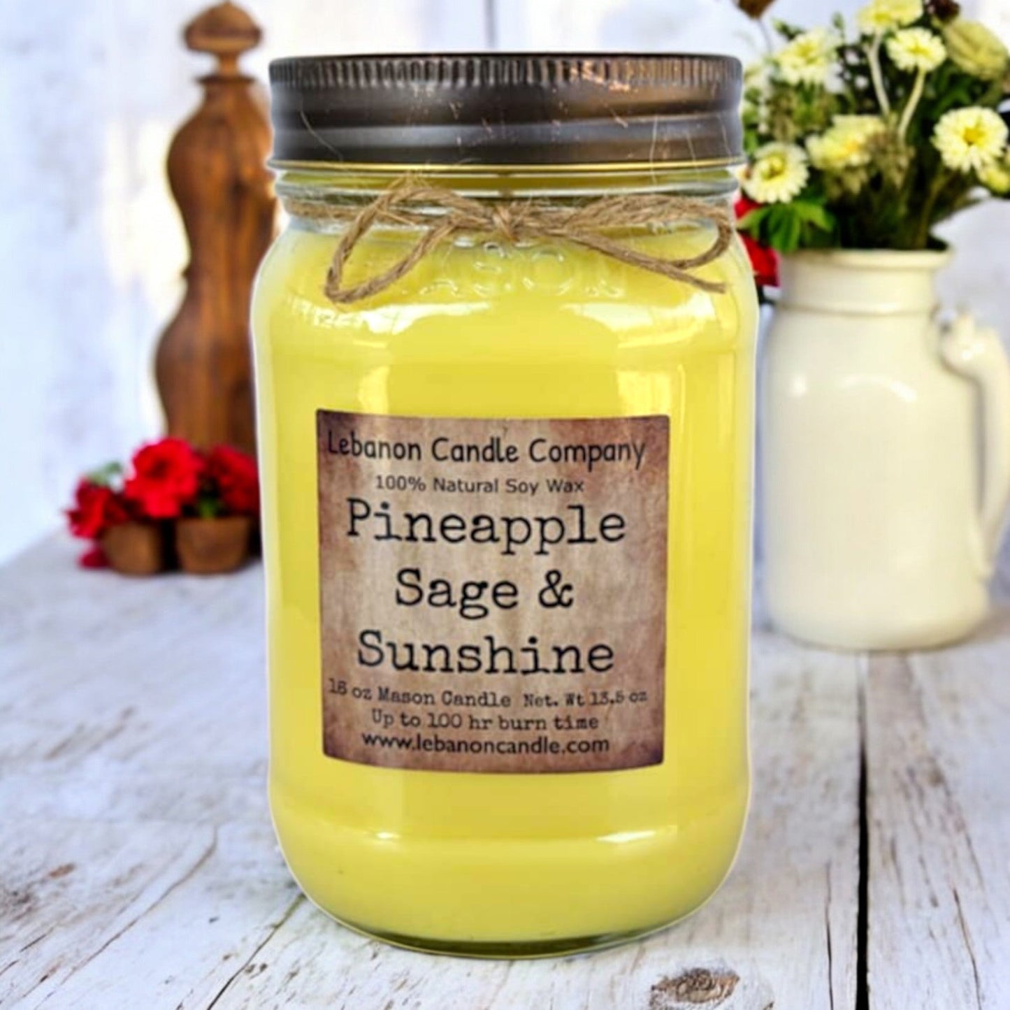 Pineapple Sage & Sunshine Candle - - Candles & Melts