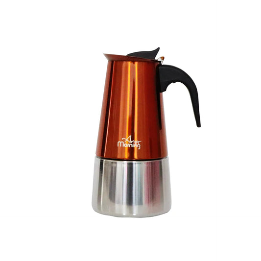 Stainless Steel Induction Stovetop Espresso Coffee Pot - Kia Day Design