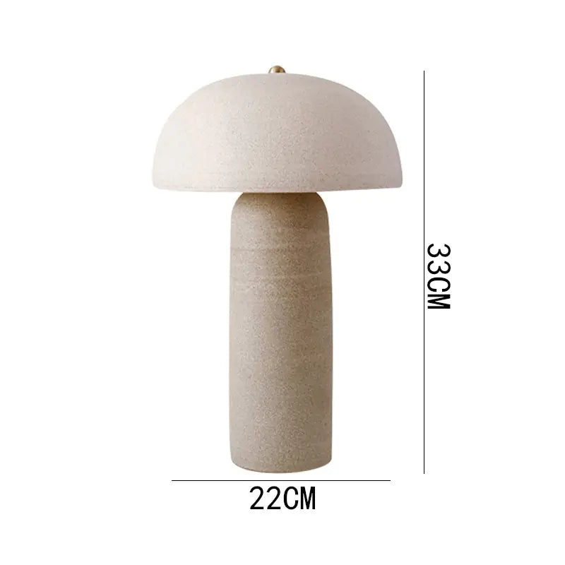 Zhongshan Ceramic Table Lamp - Vintage Japanese Style Kia Day Design