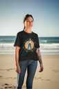 Retro "Don't Be So Rebitchulous" Slim Fit Graphic Tee - Solid Black - Slim Fit Graphic Tee