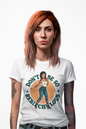 Retro "Don't Be So Rebitchulous" Slim Fit Graphic Tee - Solid White - Slim Fit Graphic Tee