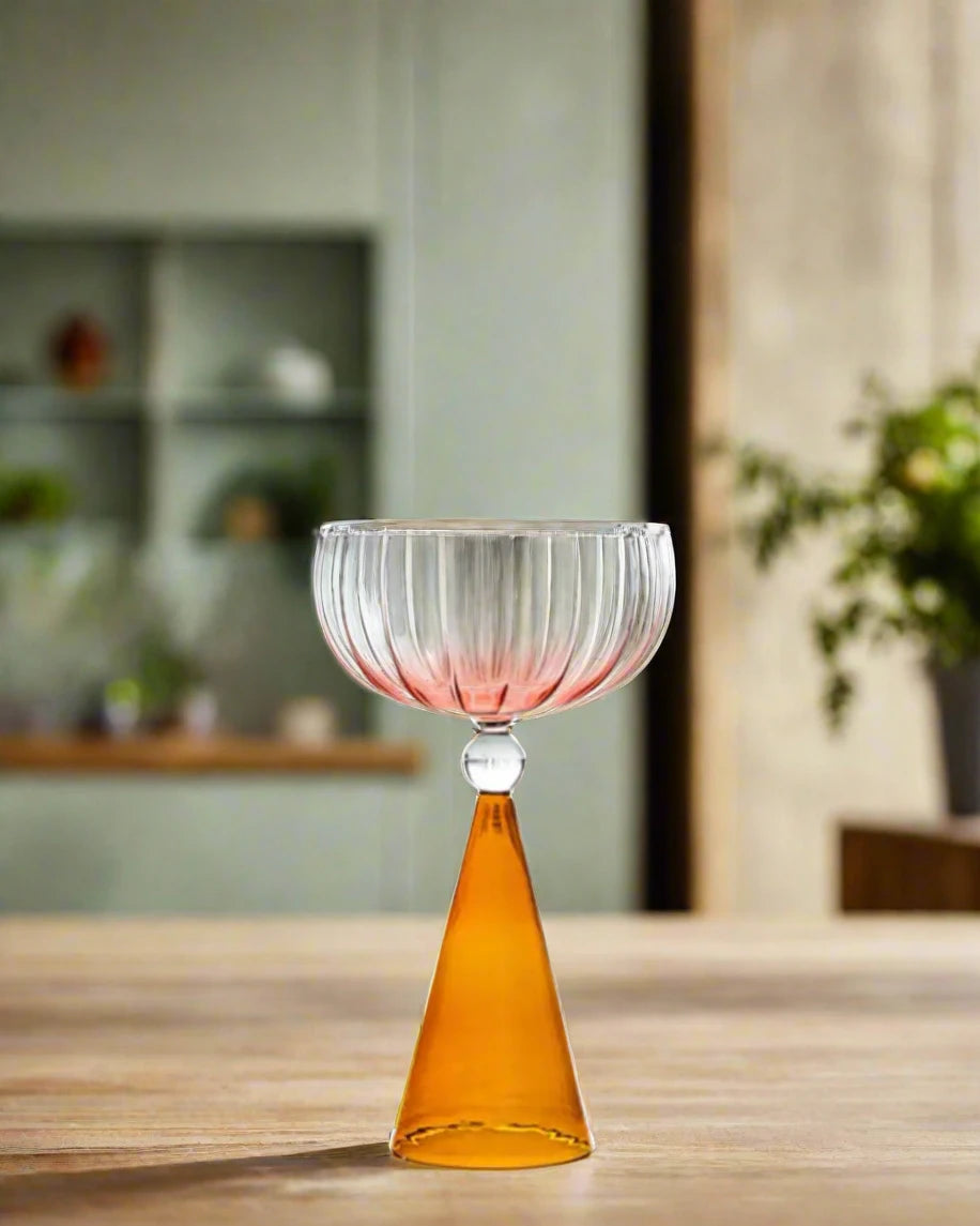 Orange Oasis Glass