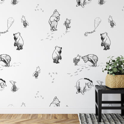 Winnie Wallpaper- WALL BLUSH- {{Product type}}