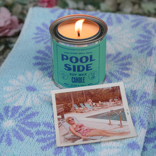 Poolside Happy Place Candle - - Candles