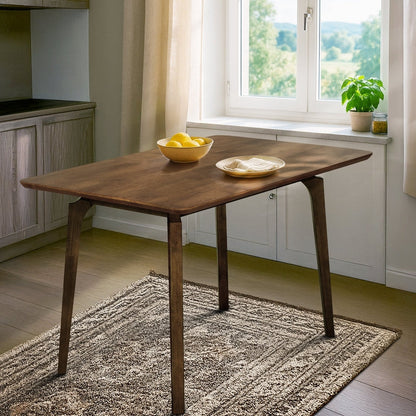 Acacia Verve 48" Solid Wood Dining Table - Ideal Kitchen Table for 4 - - Table