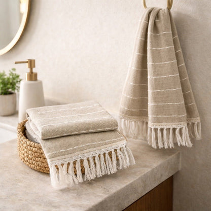 Preciosa Hand Towel Set - - Napkins