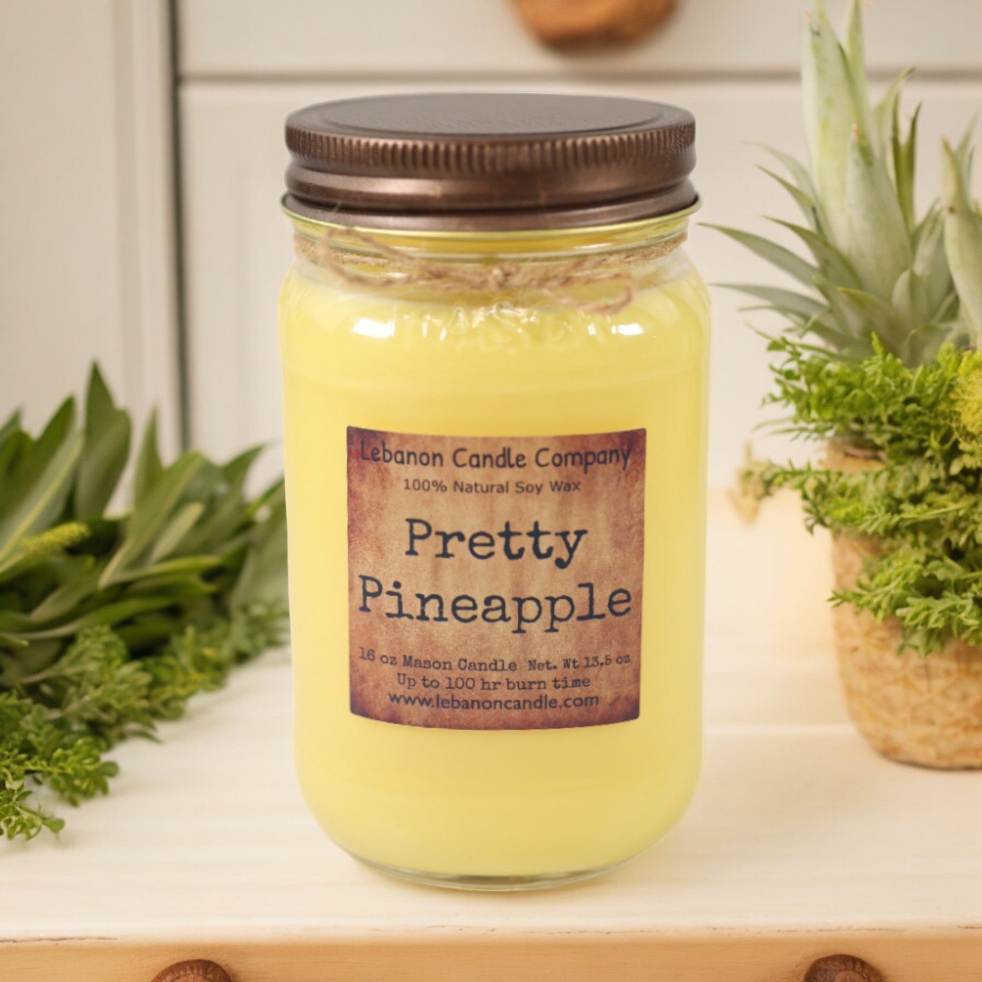 Pretty Pineapple Candle - - Candles & Melts