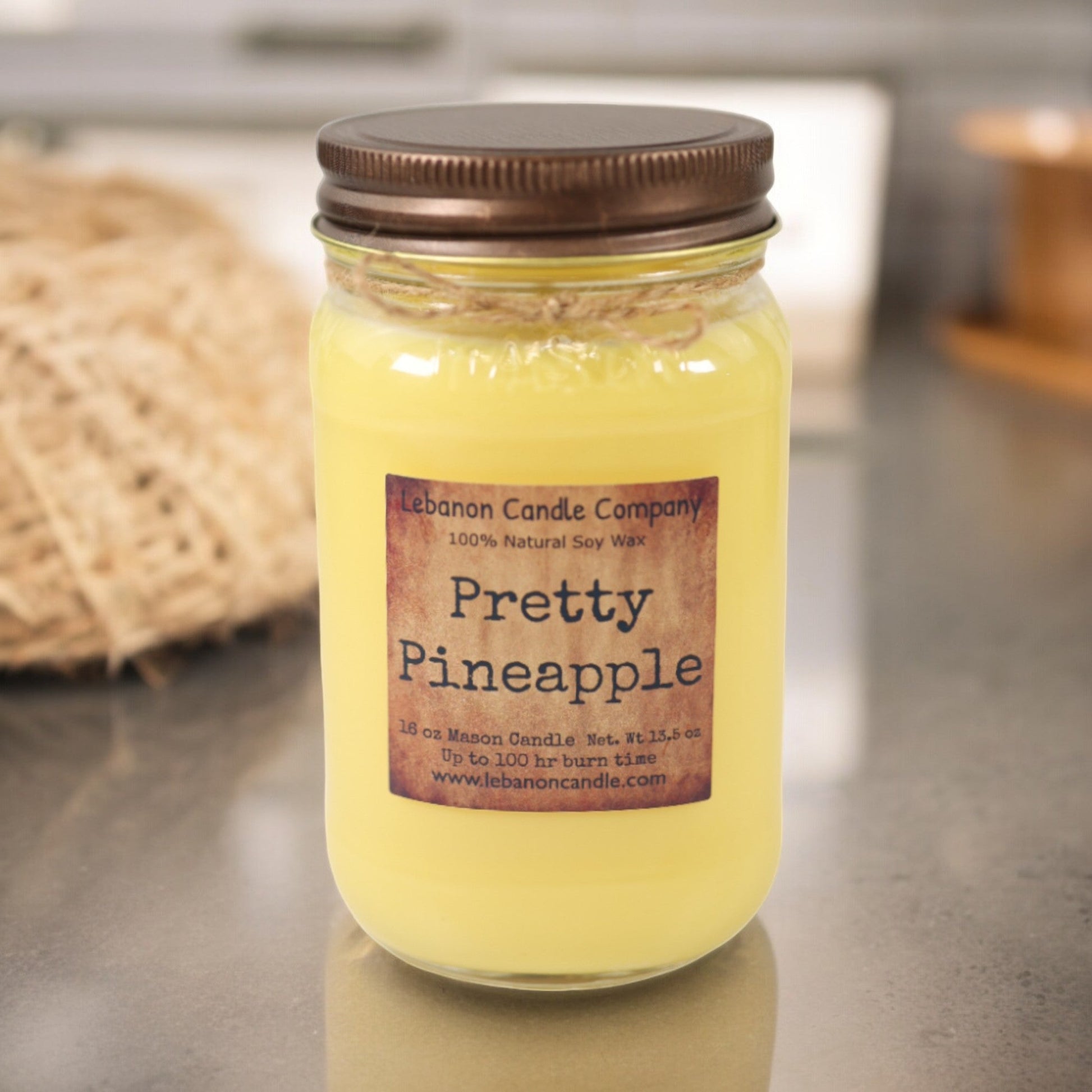 Pretty Pineapple Candle - - Candles & Melts