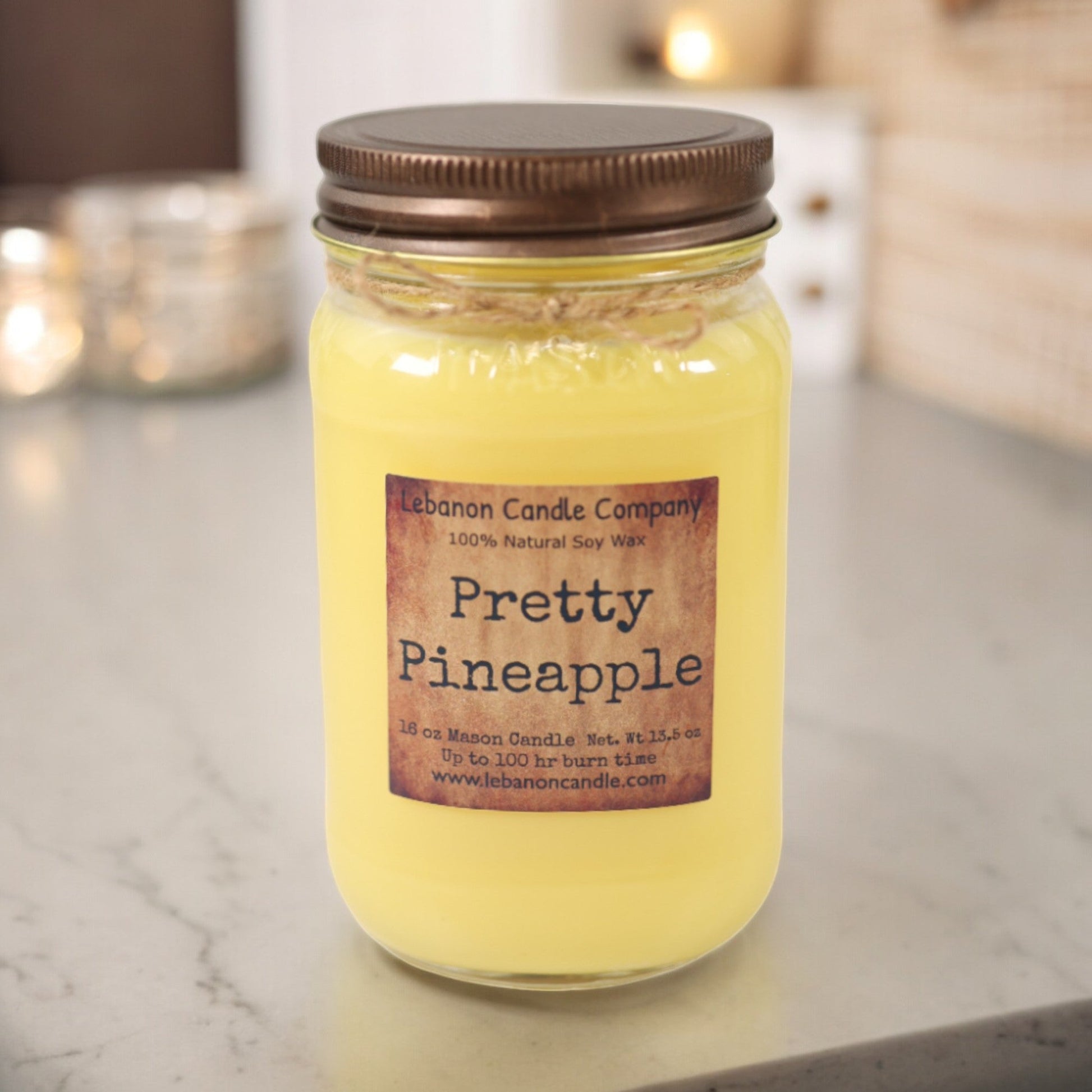 Pretty Pineapple Candle - - Candles & Melts