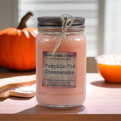 Pumpkin Pie Cheesecake Candle - - Candles & Melts