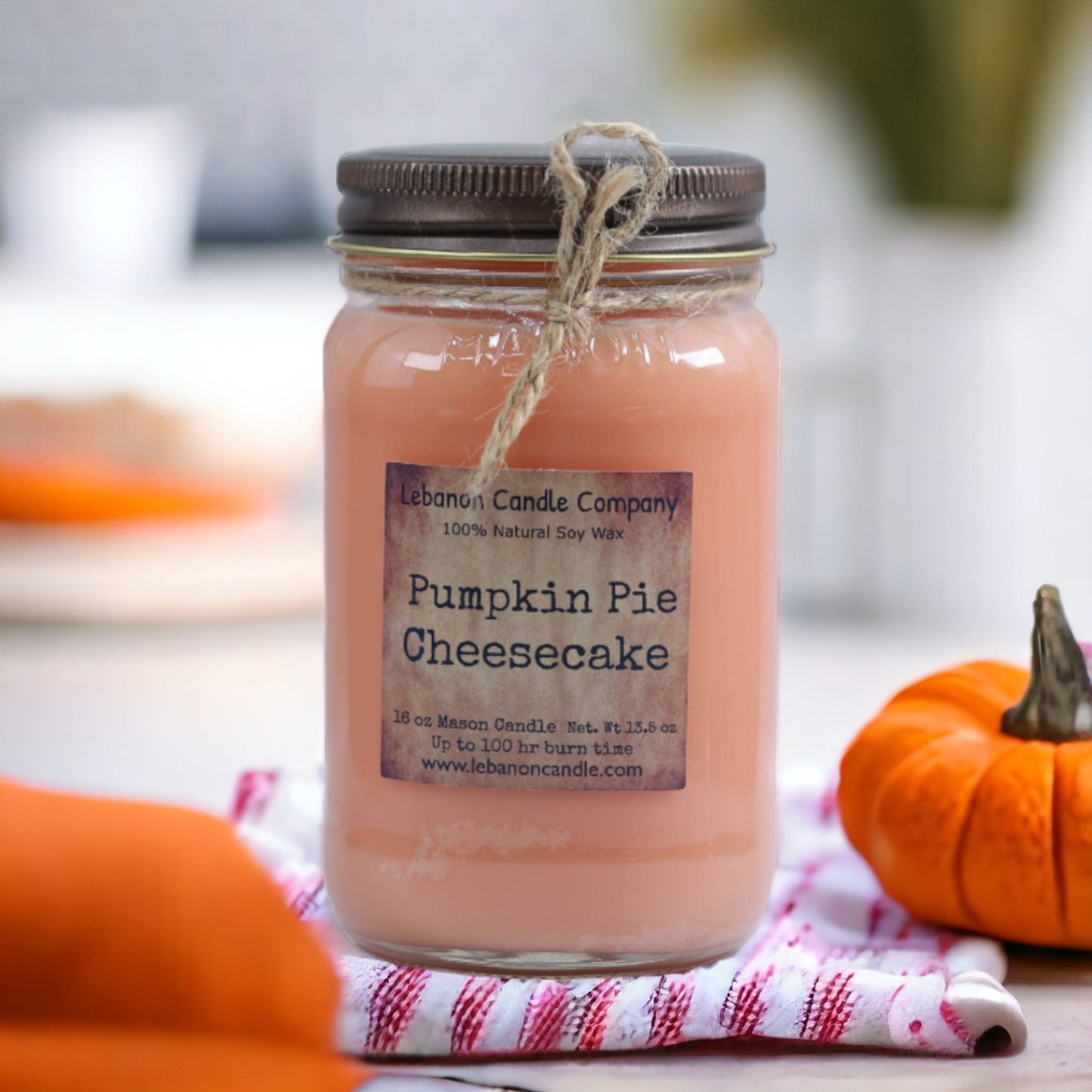 Pumpkin Pie Cheesecake Candle - - Candles & Melts