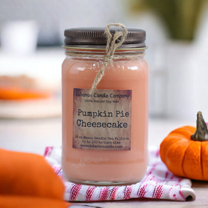 Pumpkin Pie Cheesecake Candle - - Candles & Melts