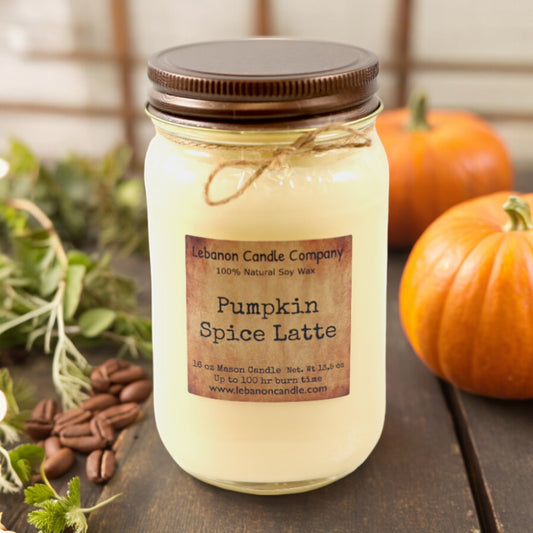 Pumpkin Spice Latte Candle - - Candles & Melts