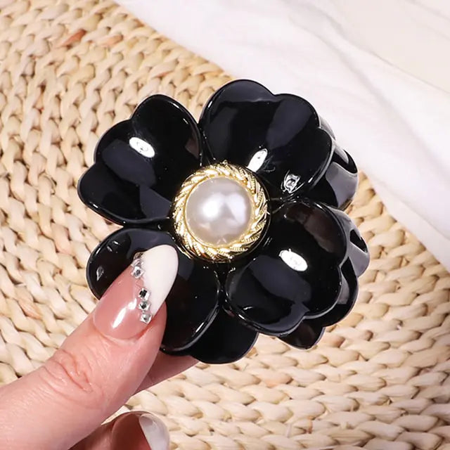 Flower Shape Hair Claw Clip