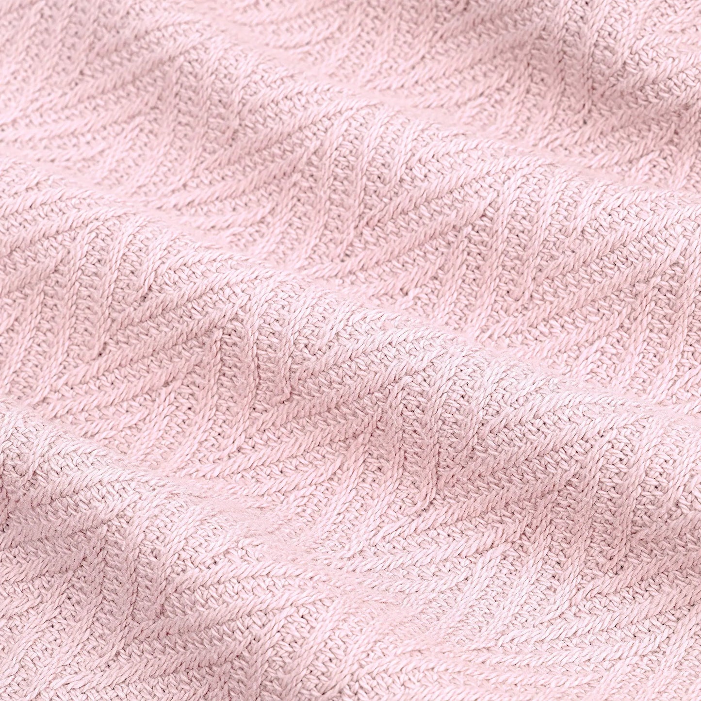 Pink King Size Cotton Blanket - Kia Day Design