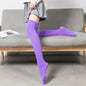 Solid Color Long Socks Kia Day Design