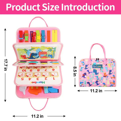 Toddlers Montessori Educational Busy Board