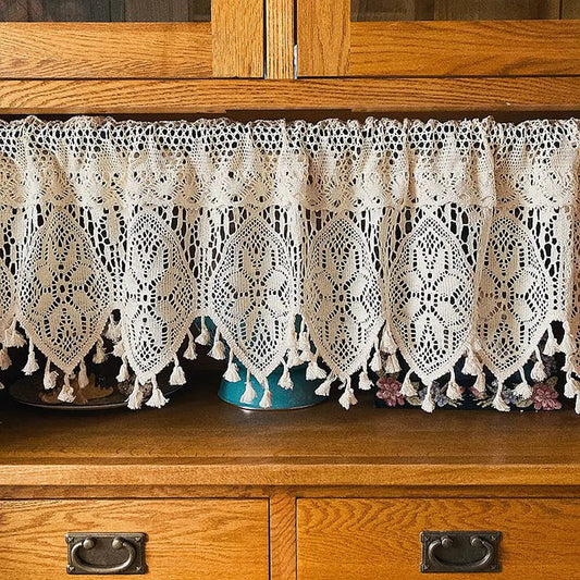 Crochet Valance Rod Pocket - Kia Day Design