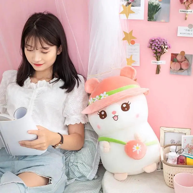 Giant Kawaii Hamster Plush Toy