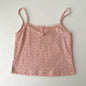 Vintage Lace Slim Tank Top Ladies