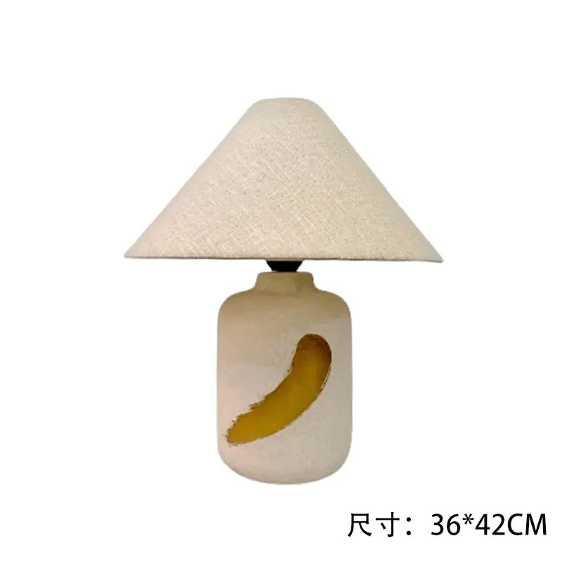 Zhongshan Ceramic Table Lamp - Vintage Japanese Style Kia Day Design