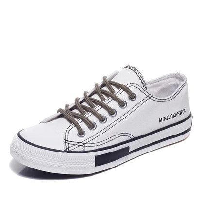 Low-Top Canvas Sneakers - Kia Day Design