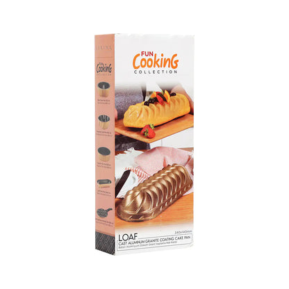 Serenk Fun Cooking Loaf Cake Pan Yellow Kia Day Design