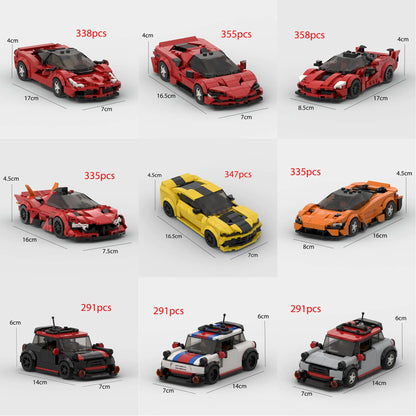 Sports Supercar Building Block Toy - Kia Day Design