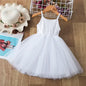 Summer Princess Dress White white 7-8T