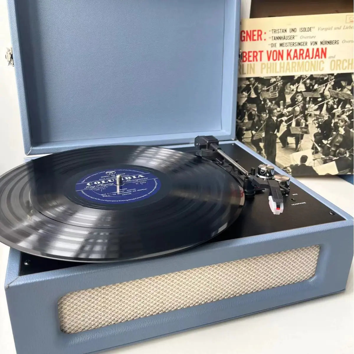 Bluetooth Vinyl Record Player and Speaker Home Decor - Kia Day Design