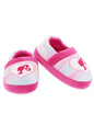 Barbie Rainbow Little Girls Plush Aline Slippers (Pink 2-3 M US Little Kid) Kia Day Design