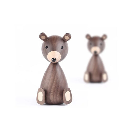 Little Bear Wood Ornaments