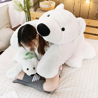 Giant Polar Bear Plush Toy Kia Day Design