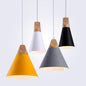 Wooden Funnel Pendant Lights - Kia Day Design