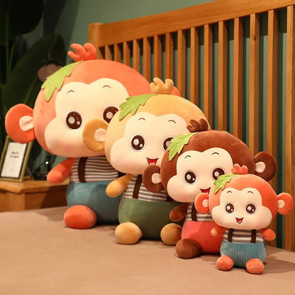 Sitting Monkey Plush Toys - Kia Day Design