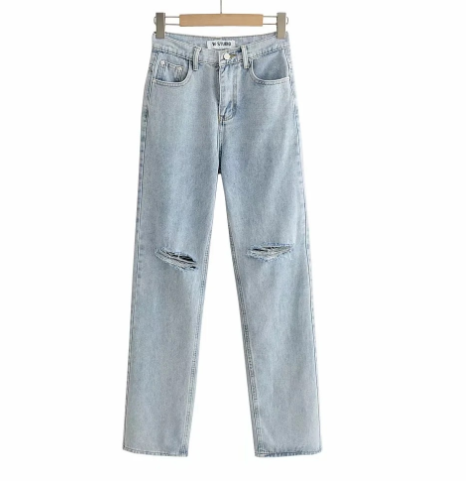 Women's Loose Fit Jeans - Kia Day Design