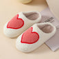 Warm Winter House Slippers Big Heart3 40 to 41 25cm